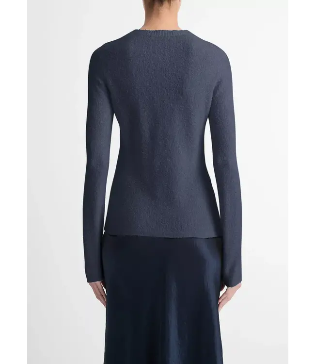 Vince soft boucle crew sweater vince