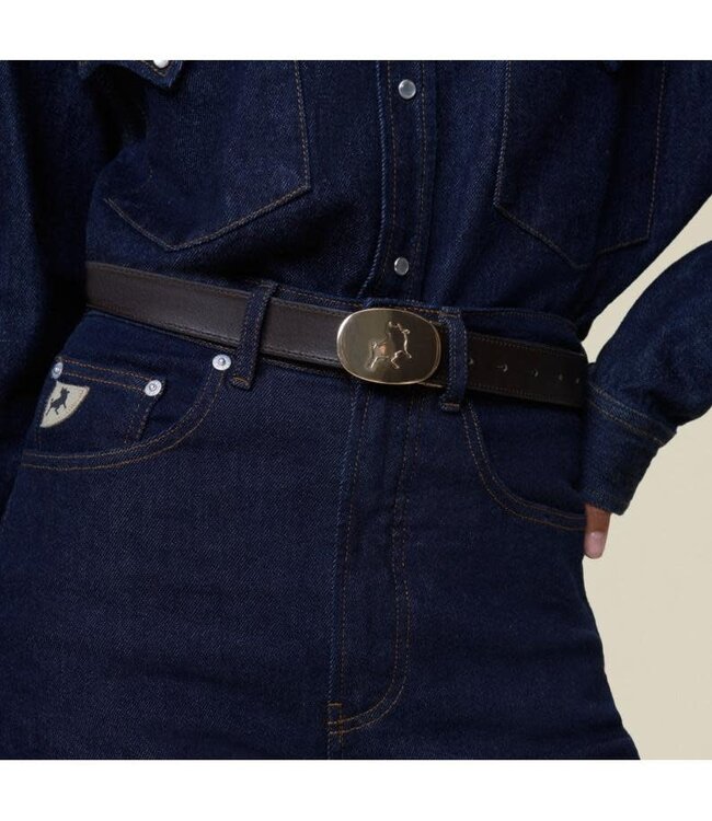 Sun leather belt Lois