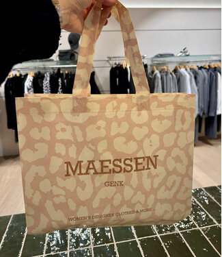 draagtas Recycled Maessen Leopard pink