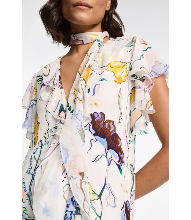 Dorothee Schumacher floral twist dress Dorothee Schumacher