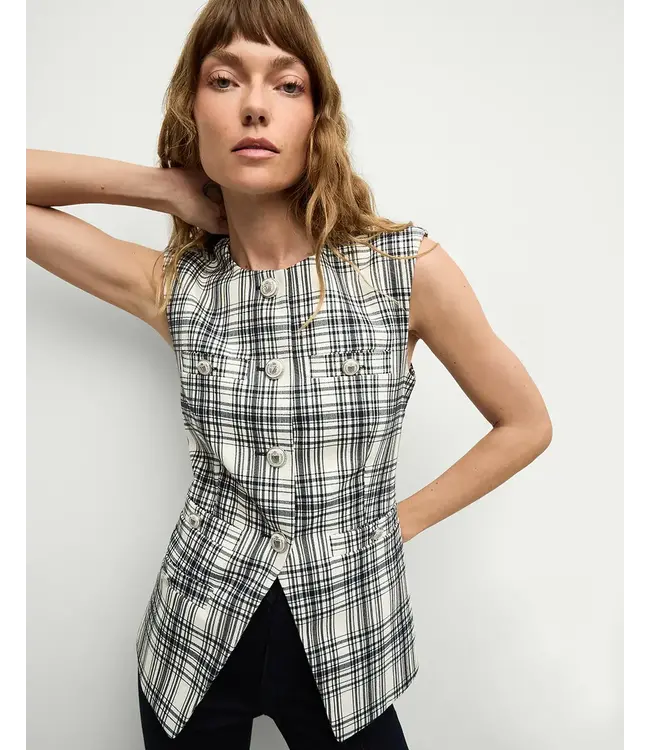 Veronica beard tamara vest VB