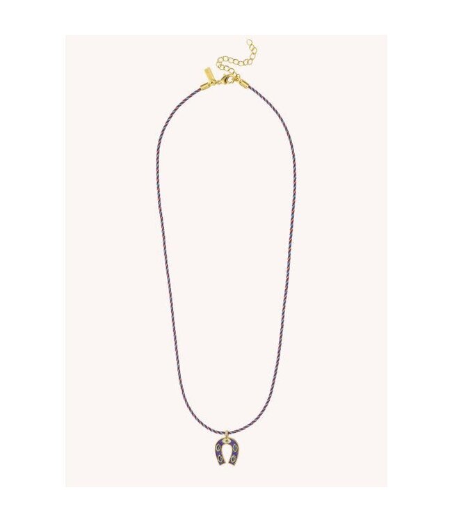 purple mini horseshoe