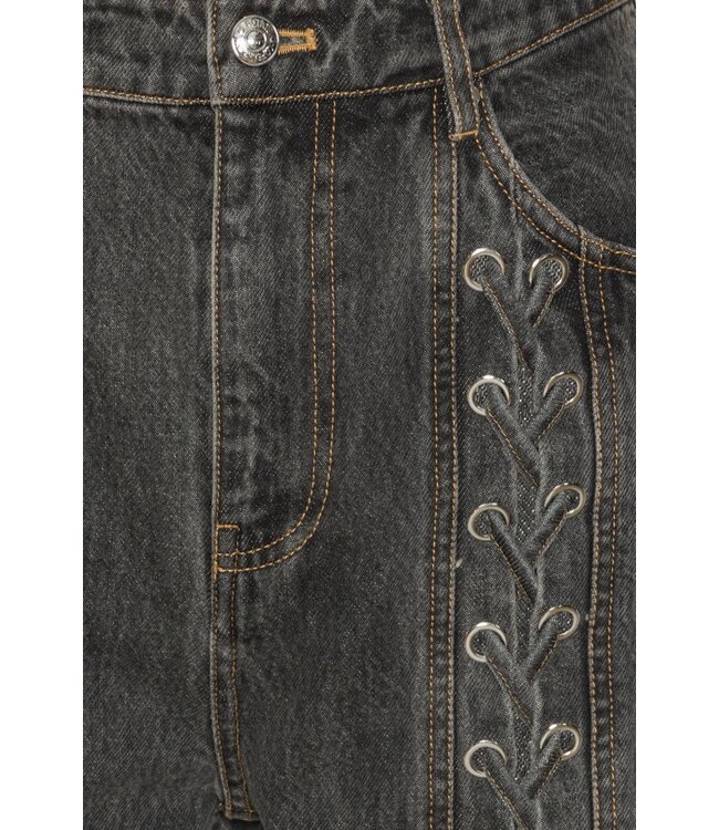 rotate denim laced leg pant Rotate