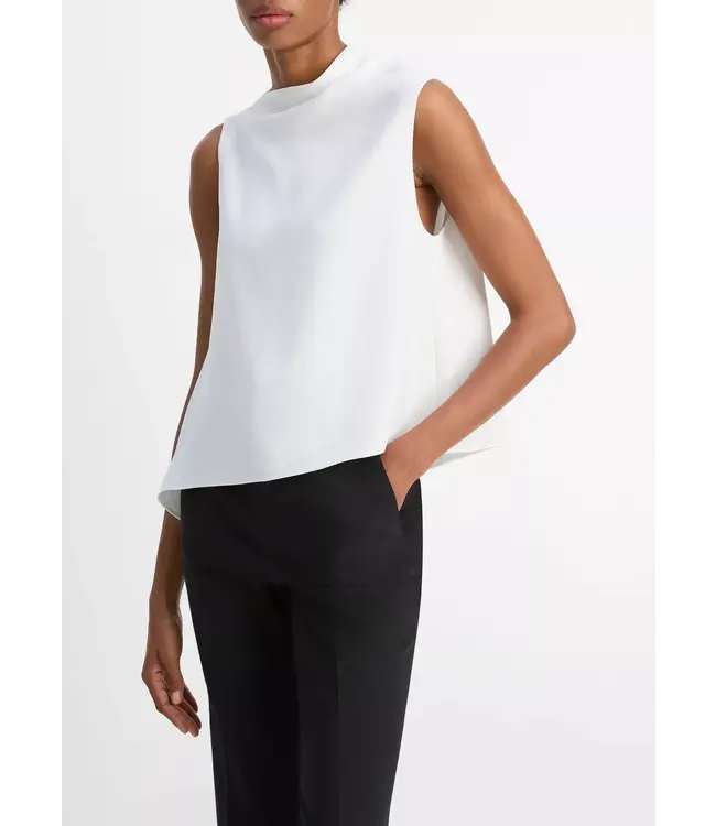 Vince assymetrical draped top Vince