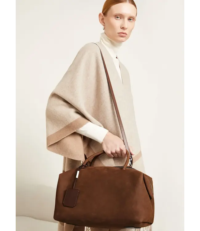 holdall suede bag maxmara
