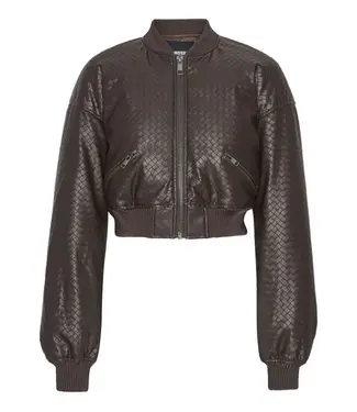 rotate cropped puff jacket rotate