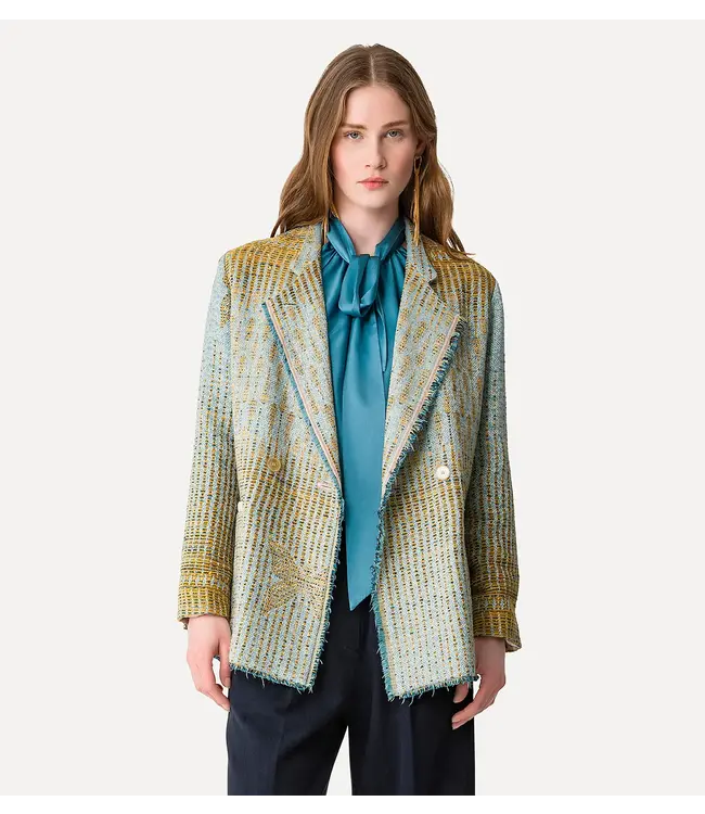 Forte forte Jacquard Libelle overjacket Forte 14006