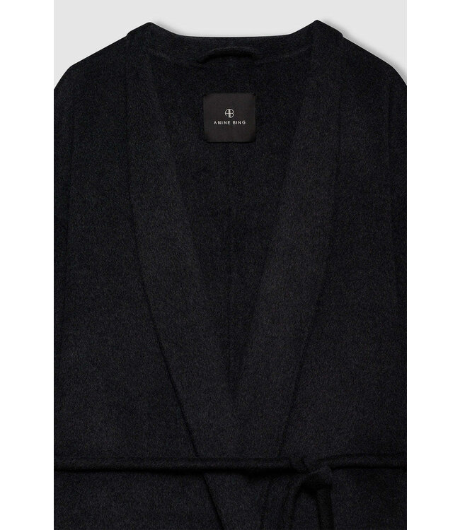 Anine Bing hunter cashmere blend coat