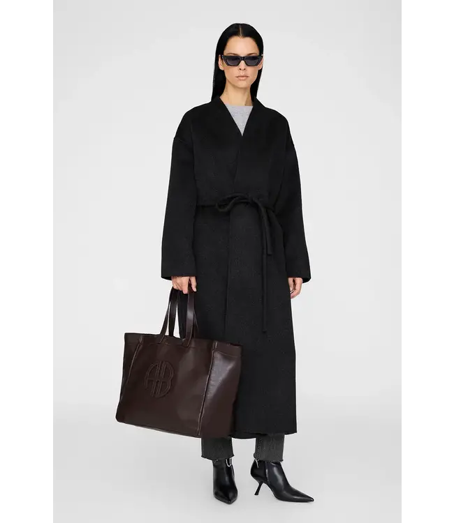 Anine Bing hunter cashmere blend coat