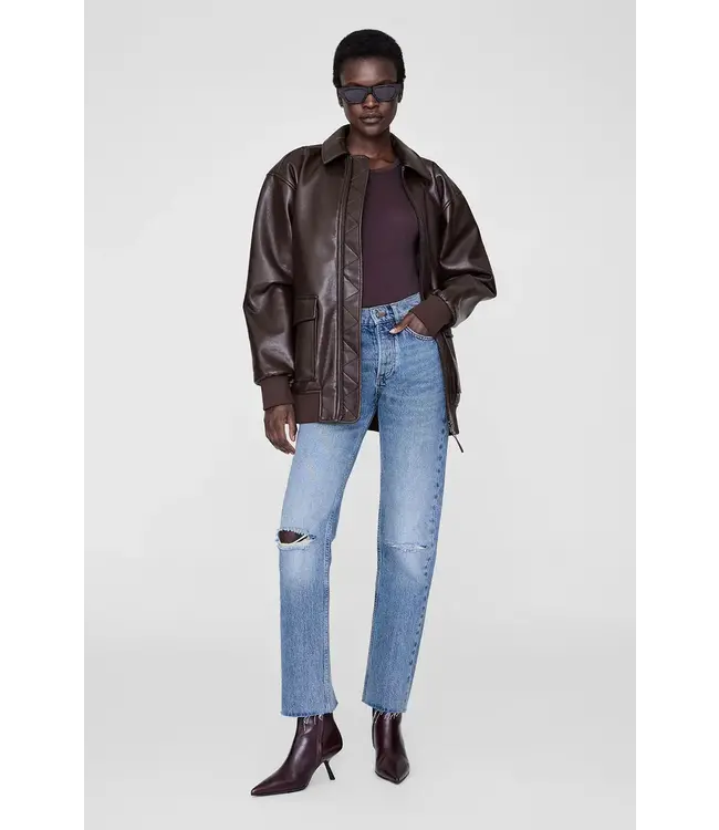 Anine Bing KELANIE RECYCLED LEATHER JACKET