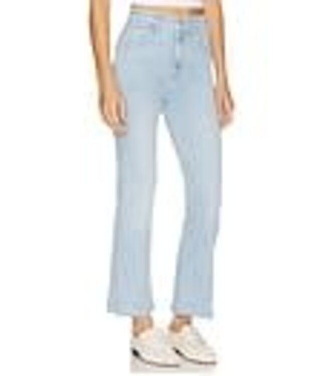 Mother hustler ankle fray mother