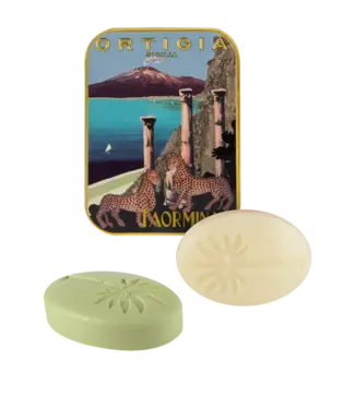 Ortigia Sicilia city tin soap 25gx2