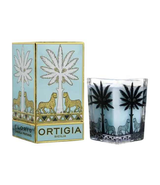 Ortigia Sicilia candle large square