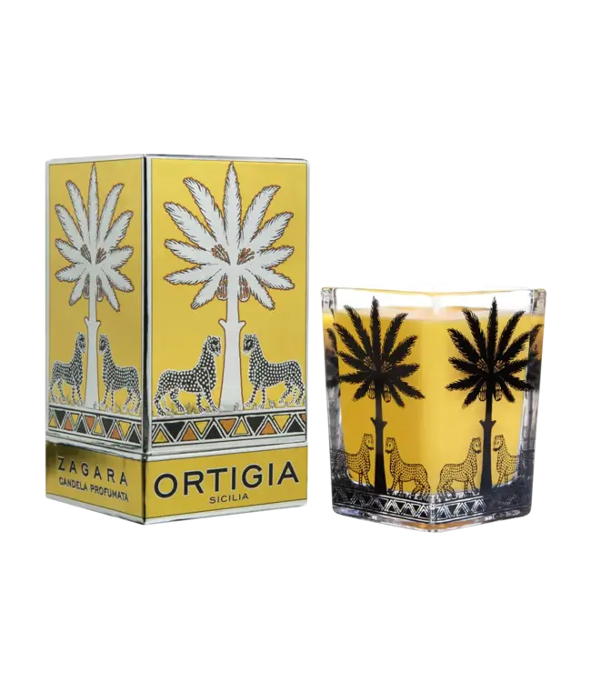 Ortigia Sicilia candle large square