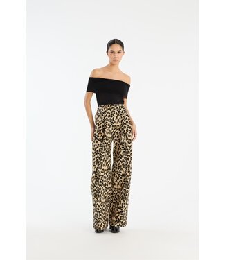 rotate jacquard midi leg pants rotate
