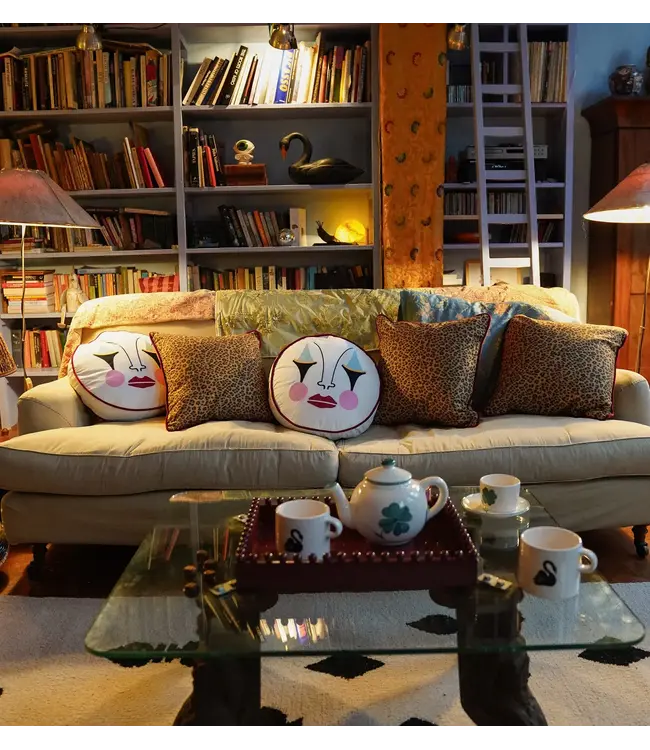 anna + nina Leopard cushion