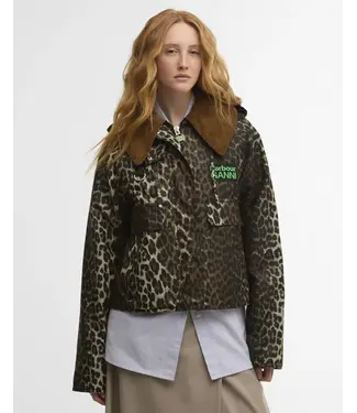 wax coat barbour x ganni LWX1529