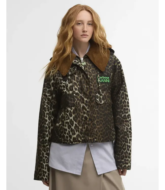 wax coat barbour x ganni LWX1529