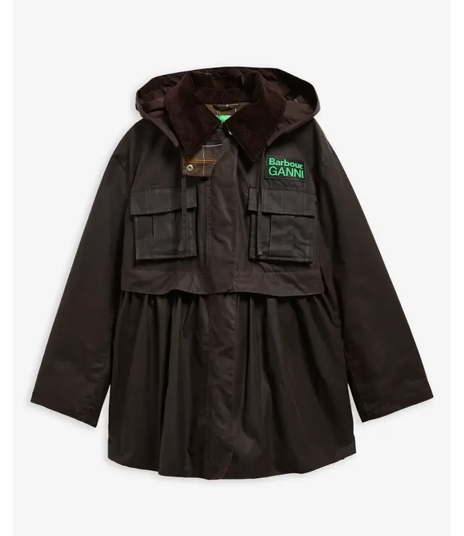 wax coat barbour x ganni LWX1523