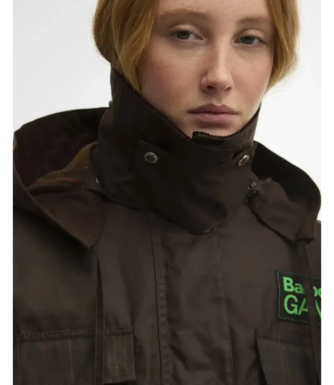 wax coat barbour x ganni LWX1523