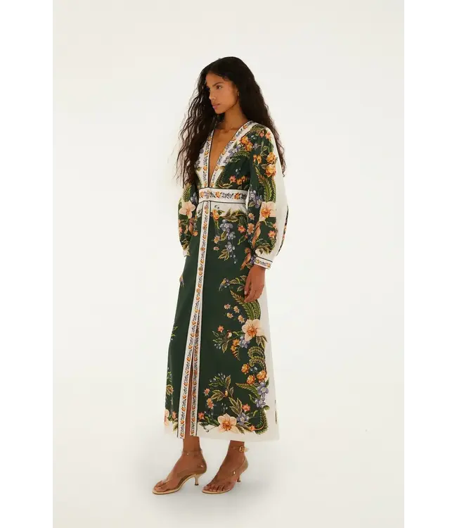 farm rio nature maxi dress farm rio