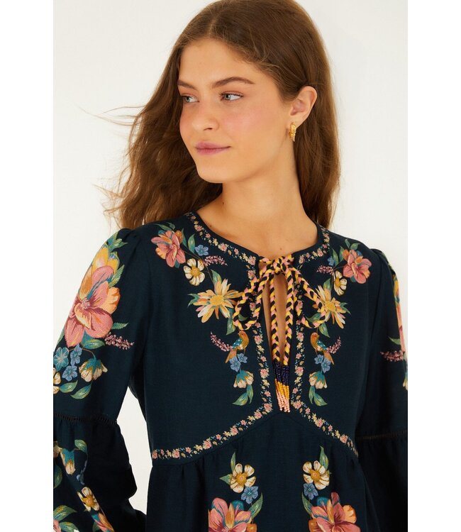 farm rio Maira floral mini dress farm rio