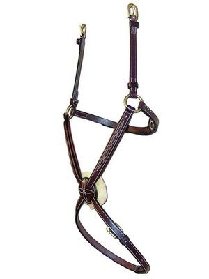 DC Figure 8 Noseband Brown