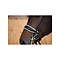 Dy'on DR Large Crank Noseband Double Bridle Pattent Black/White