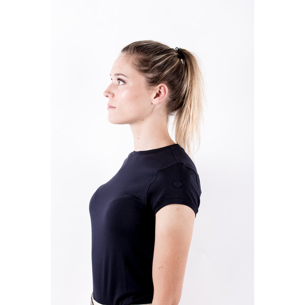 Eqode Women's T-Shirt S/S Navy