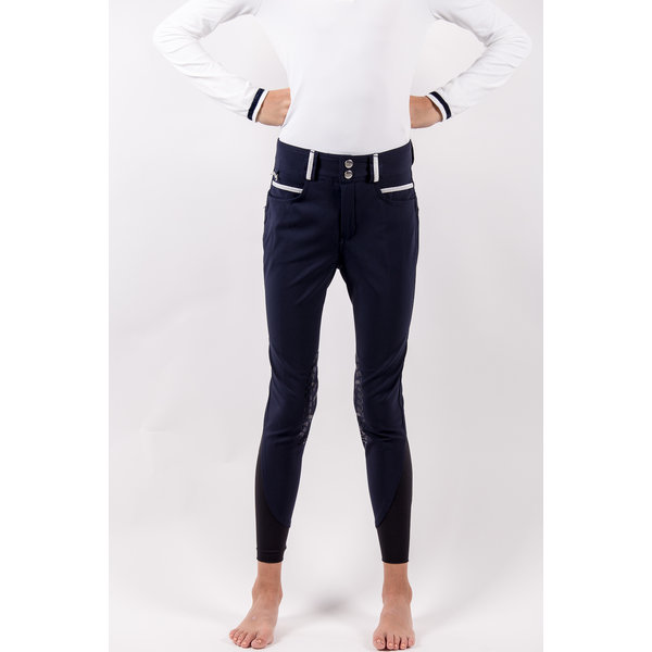 Pénélope Leprévost Kids Riding Breeches Fun Navy