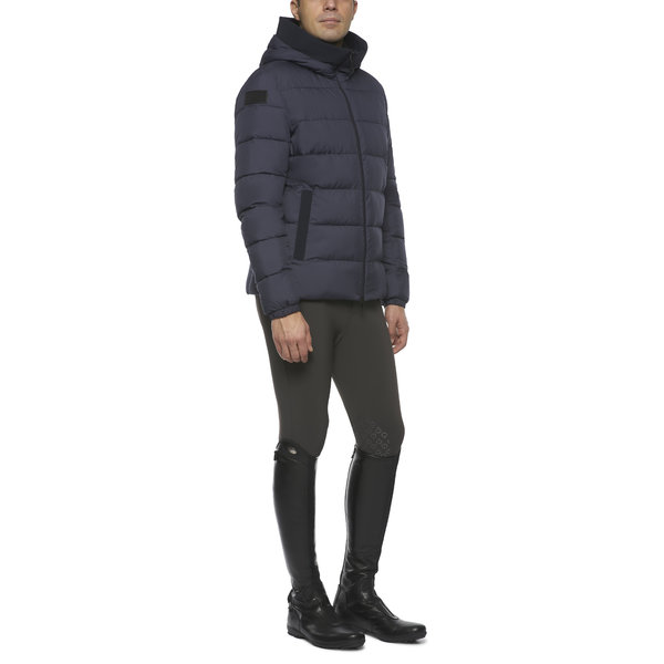 Cavalleria Toscana Cavalleria Toscana Quilted Nylon Hooded Puffer Fleece 7901