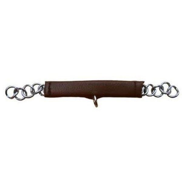 Dobert Curb Chain Guard Soft Leather Brown