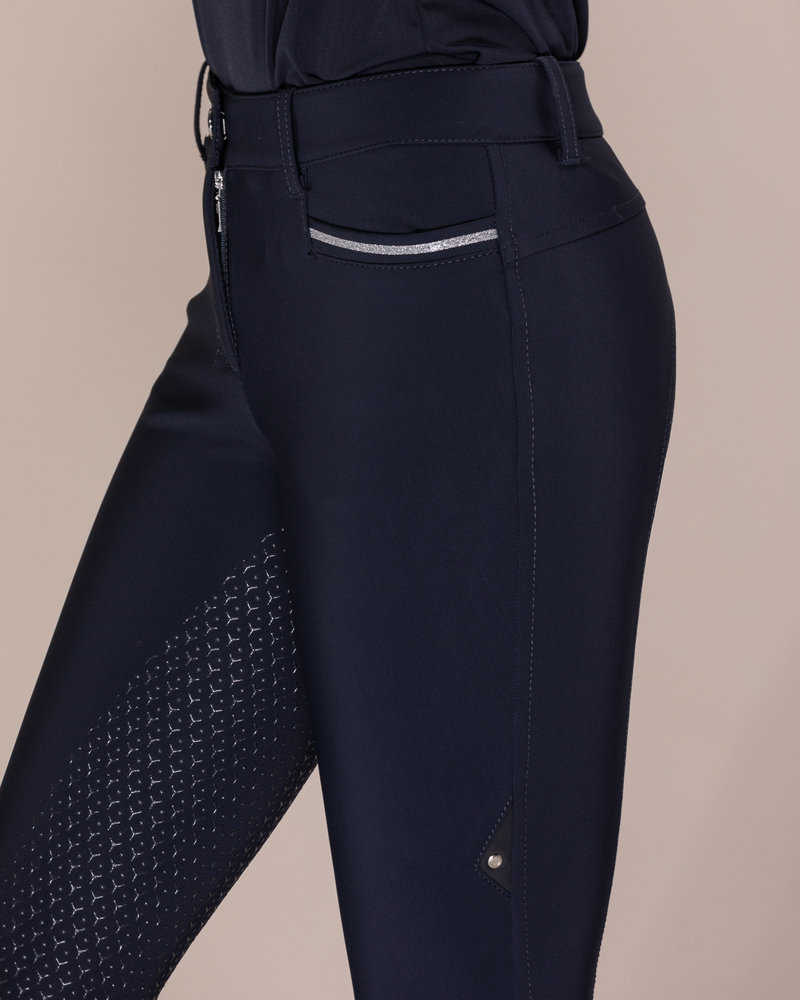 Equiline Equiline Full Grip Riding Breeches Gradineg Navy