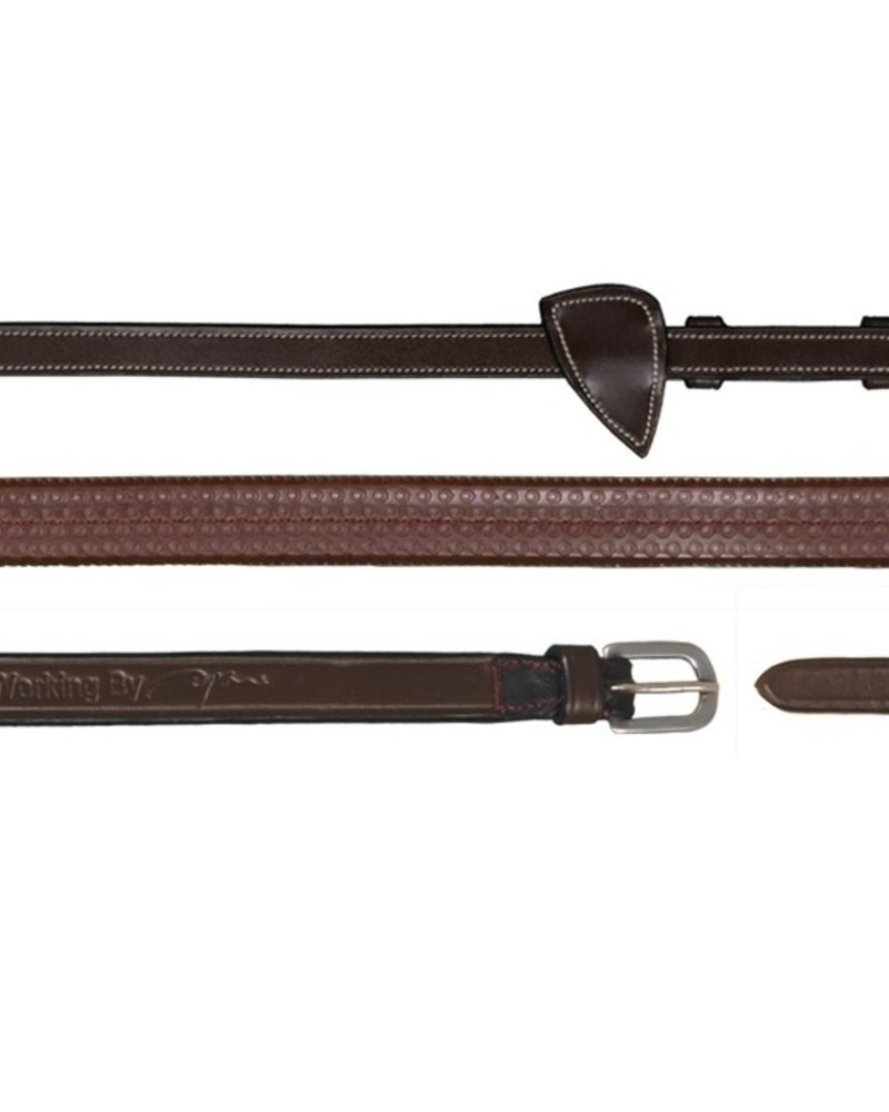 Dy'on Dy'on WO Rubber Reins 13mm Brown