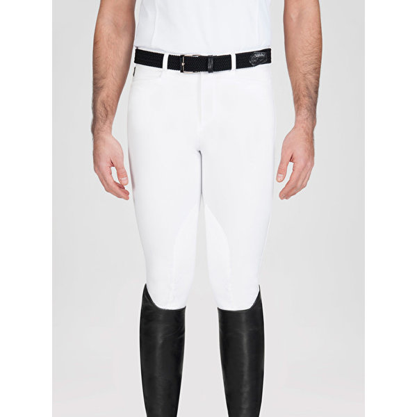 Equiline Men's Riding Breeches Grafton White