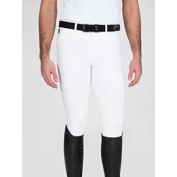 Equiline Men's Riding Breeches Grafton White