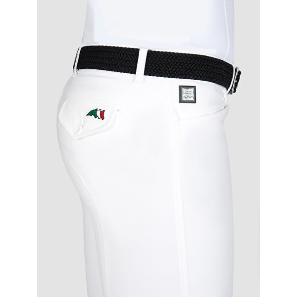 Equiline Men's Riding Breeches Grafton White