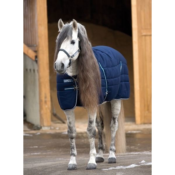 Horseware Rambo Stable Back Medium 200g Black/Grey 7.0 - 160