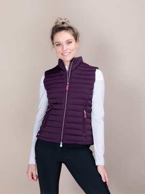 Nova Leightweigt Puffer Bodywarmer Eggplant