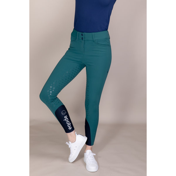 Eqode Women's Full Grip High Breeches Green