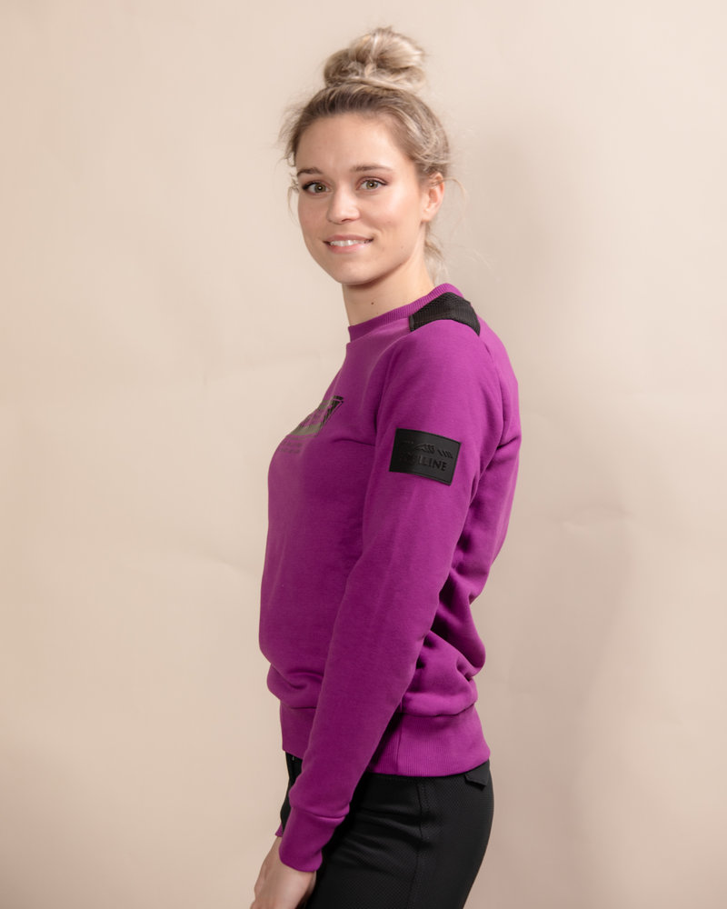 Equiline Equiline Women's Sweatshirt Cicelyc Violet