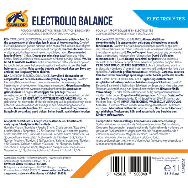 Cavalor Electroliq Balance