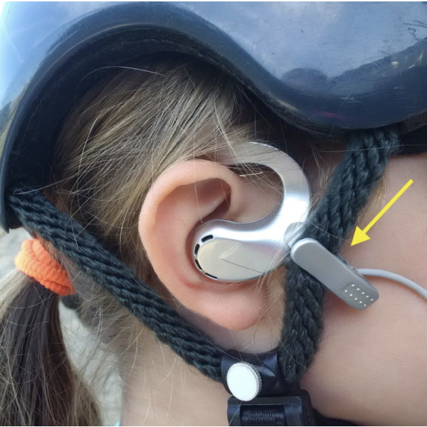 WHIS Design Earhook Stereo Silver