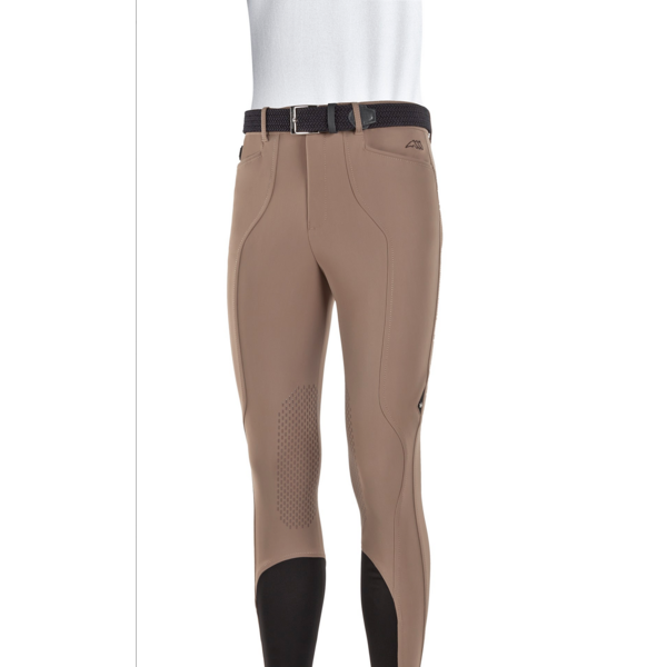 Equiline Equiline Men's Knee Grip Breeches Eitonek Cammello