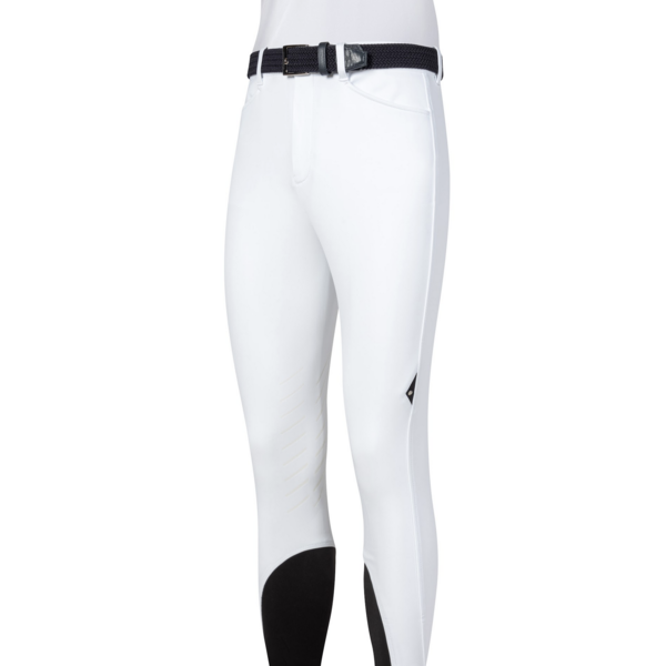 Equiline Men's Knee Grip Breeches Wrentk White