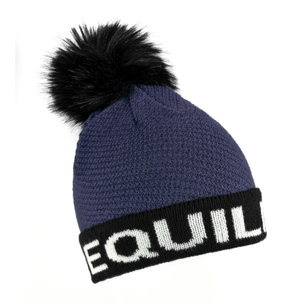 Equiline Pon Pon Hat Cobalto