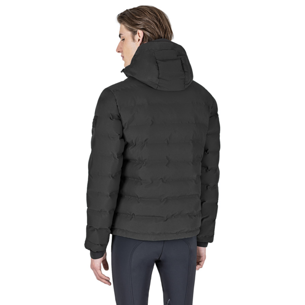 Equiline Men's Padded Bomber Conec Black