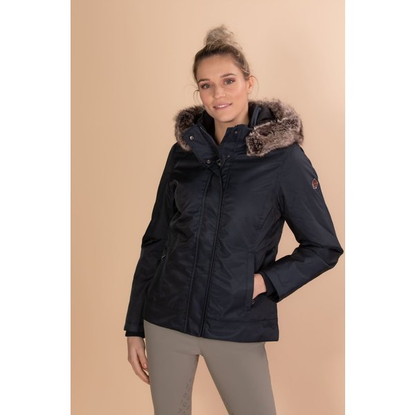 LeMieux Waterproof Short Coat Navy