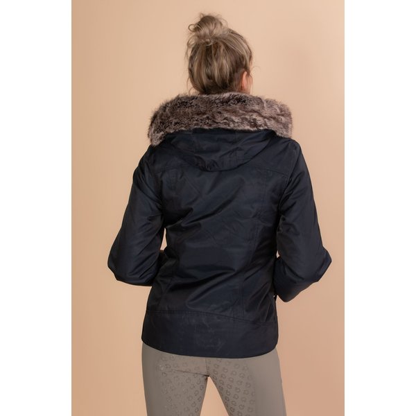 LeMieux Waterproof Short Coat Navy