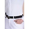 Cavalleria Toscana Women's Elastic Belt Logo Clasp 9999